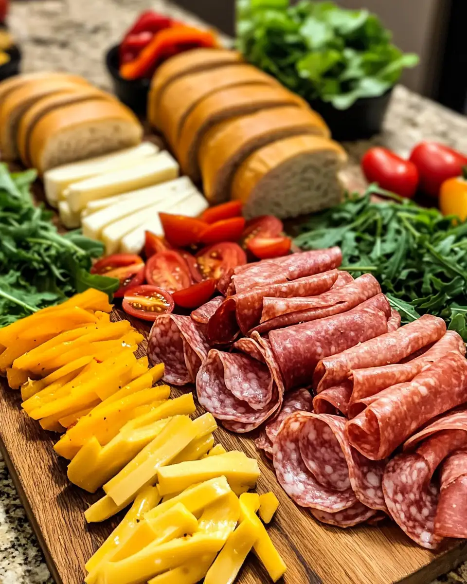 Ingredients for The Ultimate Toasted Italian Sandwich You Need to Try Today