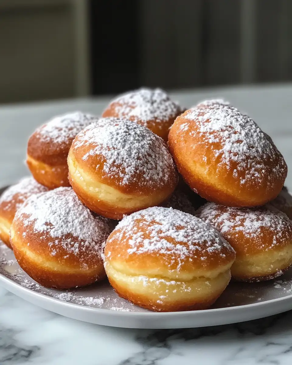 Final dish - Irresistible Vanilla French Beignets That Melt in Your Mouth