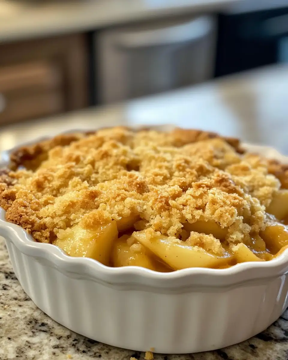 Final dish - Irresistible Apple Cobbler Recipe That Will Warm Your Soul