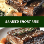 Savory Braised Short Ribs: Comfort Food Bliss 🍖❤️
