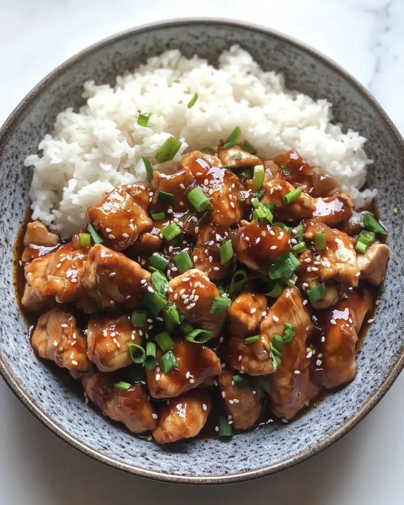 Caramelised Soy Chicken in Garlic Ginger Broth with Rice Recipe to Savor - Featured Image