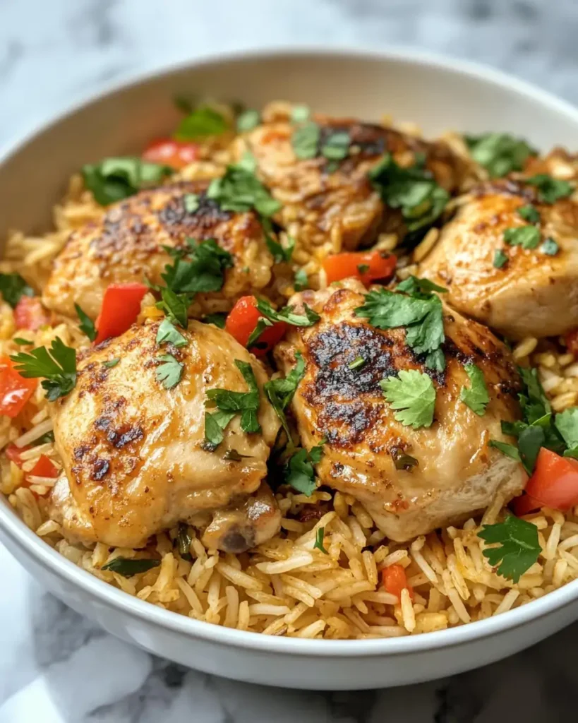 Irresistible Caribbean Chicken and Rice Recipe to Spice Up Your Dinner - Featured Image