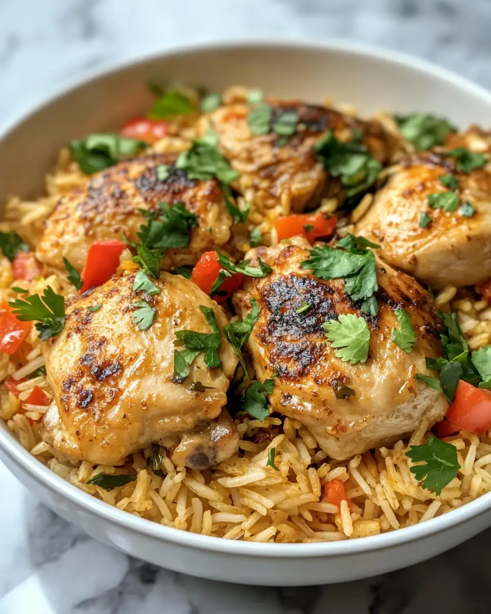 Irresistible Caribbean Chicken and Rice Recipe to Spice Up Your Dinner - Featured Image