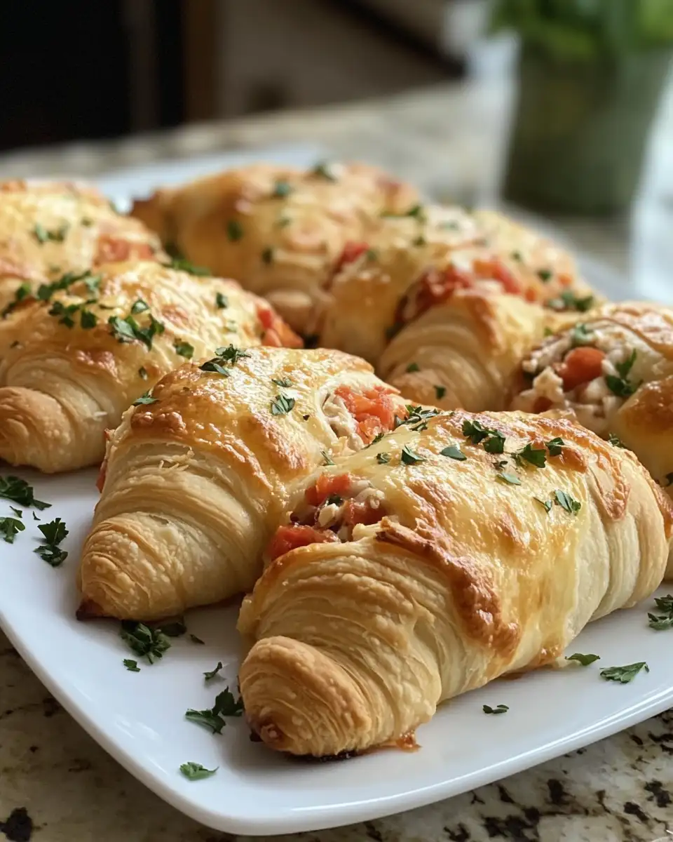 Final dish - Melt-in-Your-Mouth Cheesy Chicken Crescent Roll Recipe