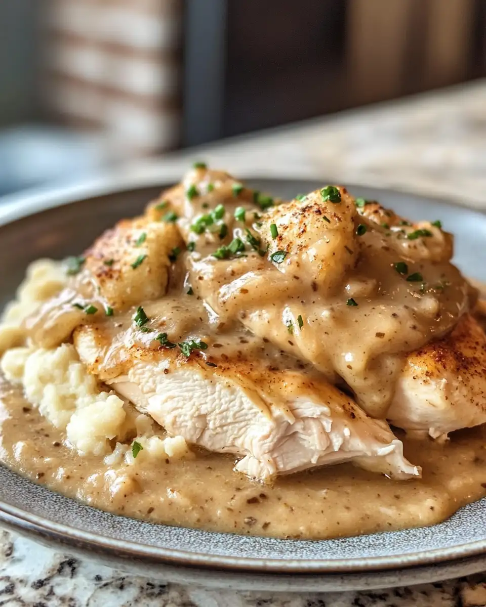 Ultimate Comfort Food Chicken and Gravy Stovetop Recipe Made Easy - Featured Image