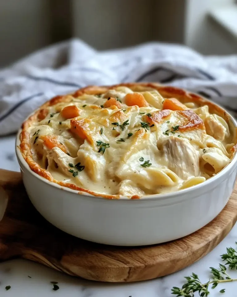 Creamy Chicken Pot Pie Pasta Recipe That Will Warm Your Soul - Featured Image