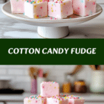 Cotton Candy Fudge: Sweet Treats for Everyone! 🍬💖
