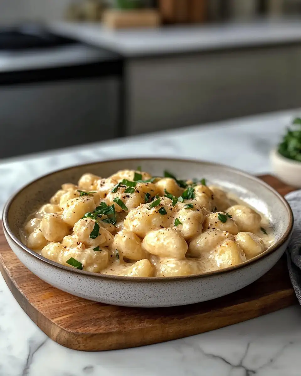 Final dish - Irresistibly Creamy Crack Chicken Gnocchi You Have to Try