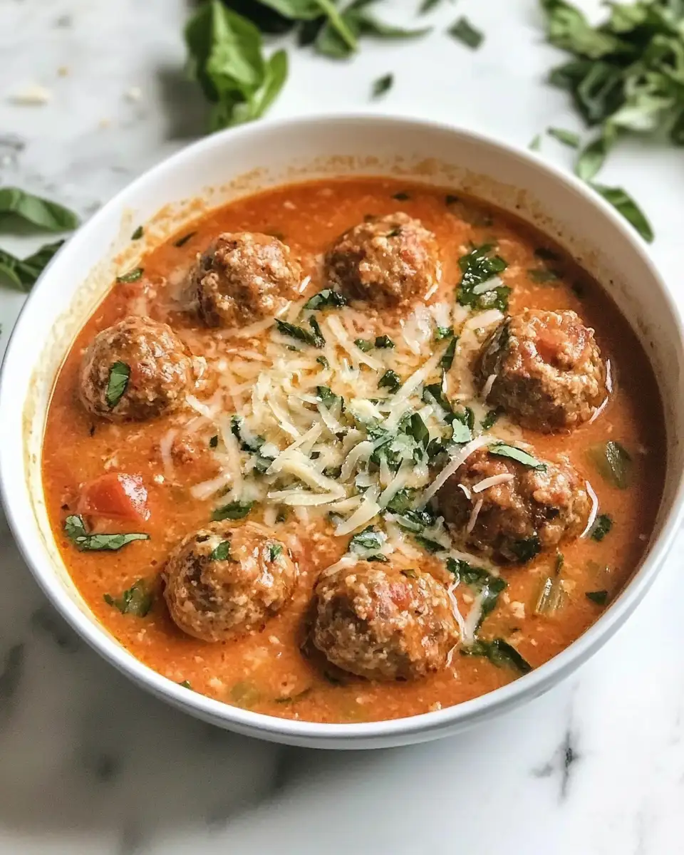 Dive Into Comfort with Creamy Italian Meatball Soup That Warms the Soul - Featured Image
