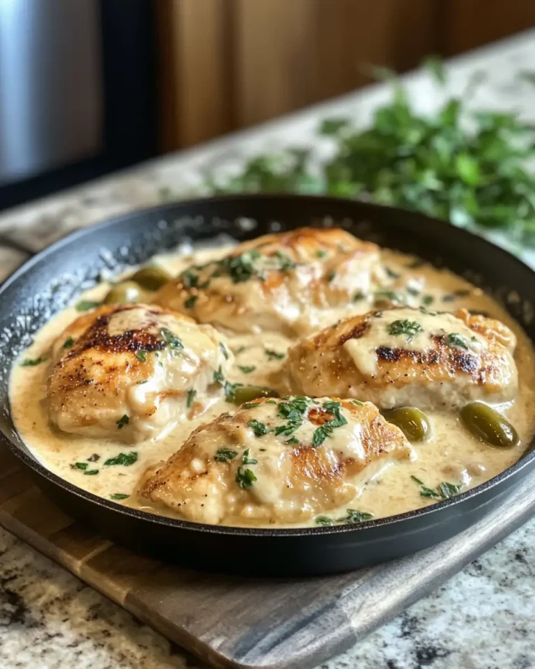 Creamy Pepperoncini Chicken Skillet Recipe for a Flavor-Packed Dinner - Featured Image