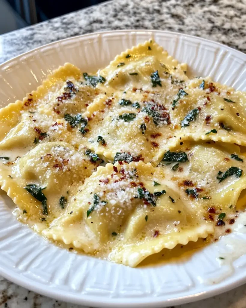 Indulge in the Ultimate Creamy Tuscan Ravioli Experience - Featured Image