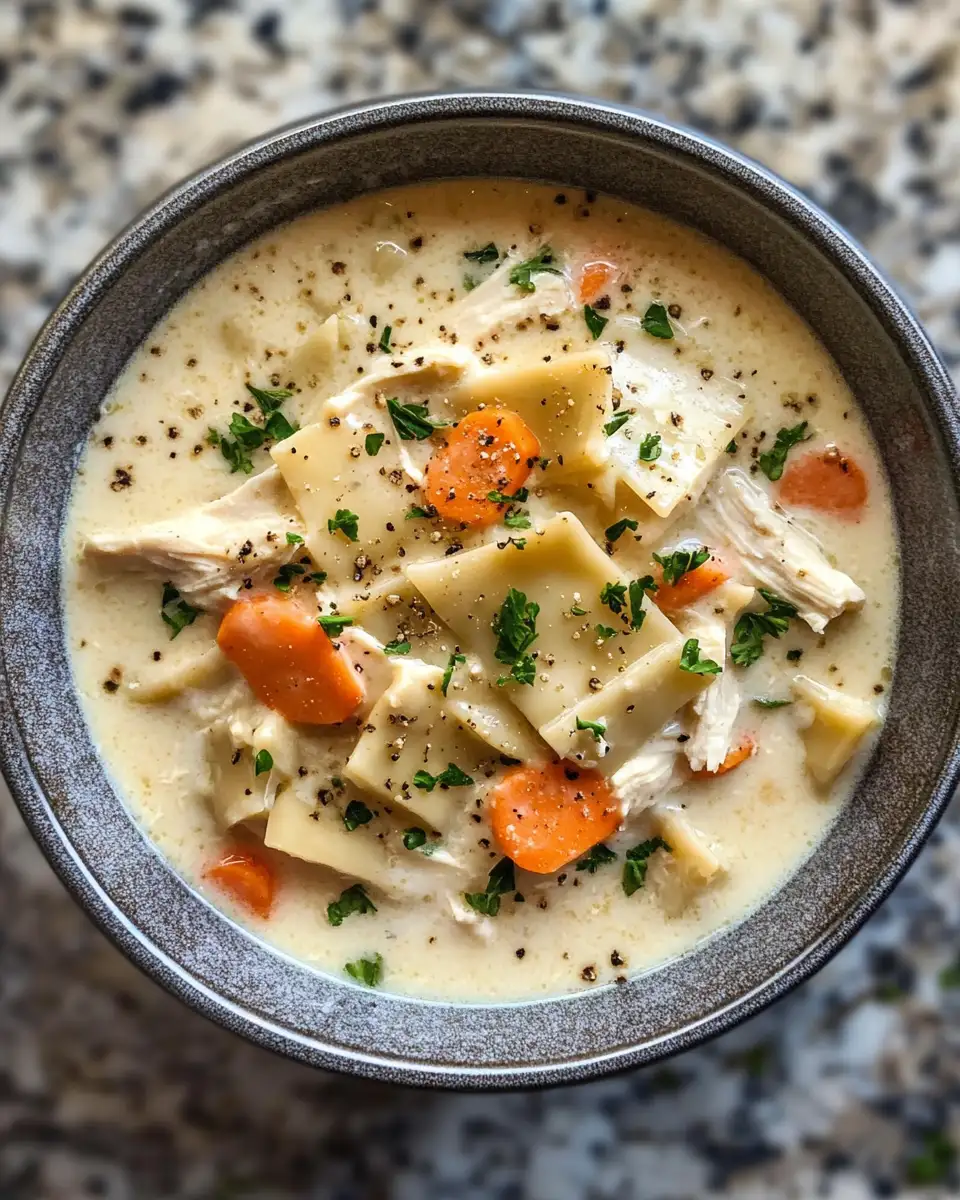 Creamy White Chicken Lasagna Soup Recipe You Need to Try - Featured Image