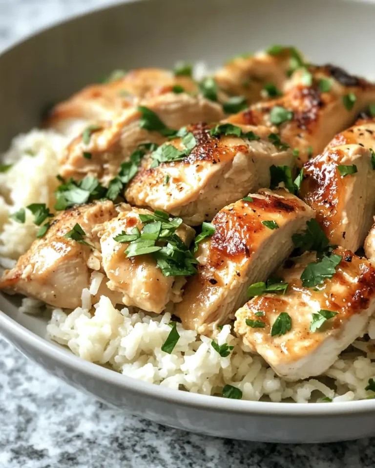 Crock Pot No Peek Chicken with Rice Recipe for Effortless Flavorful Meals - Featured Image