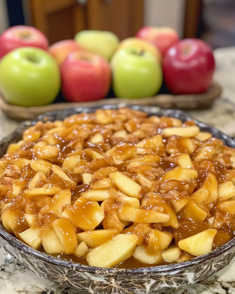 Ingredients for Irresistible Crockpot Caramel Apple Dump Cake Recipe You Need to Try