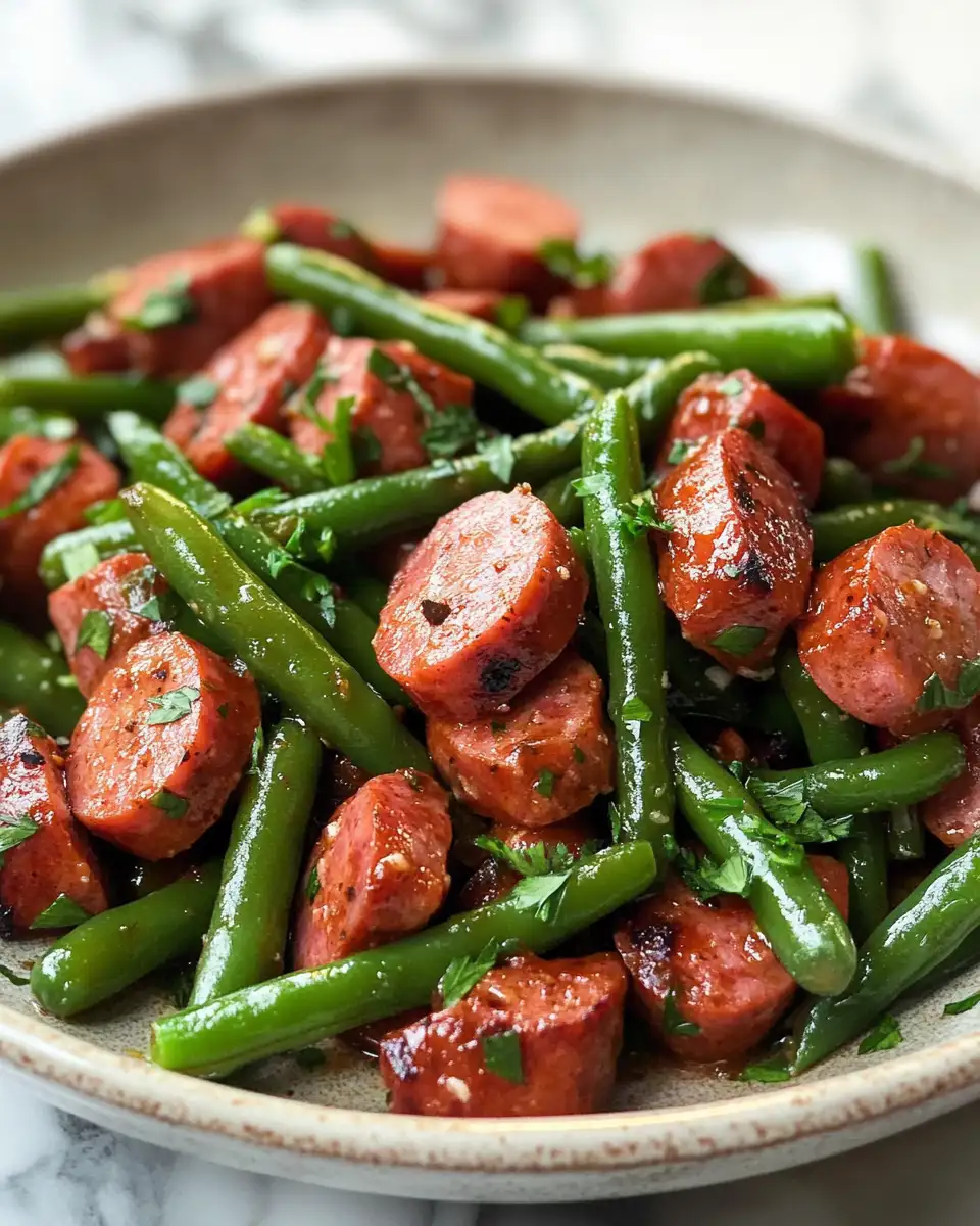 Easy Crockpot Kielbasa and Green Beans Recipe for Busy Weeknights - Featured Image