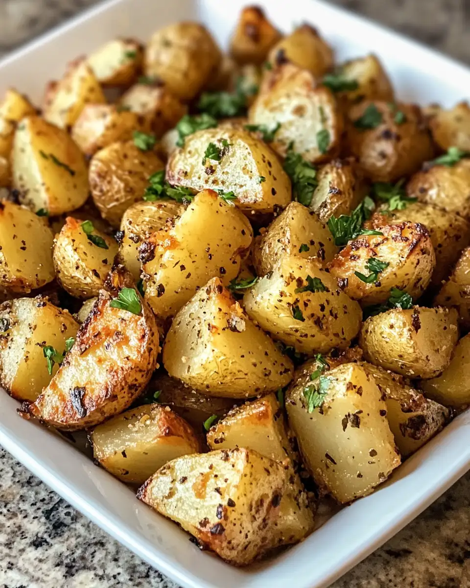 Crockpot Parmesan Roasted Potatoes That Melt in Your Mouth - Featured Image