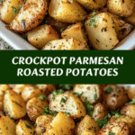 Crockpot Parmesan Roasted Potatoes That Melt in Your Mouth