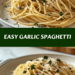 Easy Garlic Spaghetti: 15-Minute Wonder! 🍝🧄