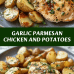 Garlic Parmesan Chicken and Potatoes Recipe That Will Steal the Show