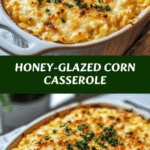 Sweet and Savory Delight Honey-Glazed Corn Casserole Recipe