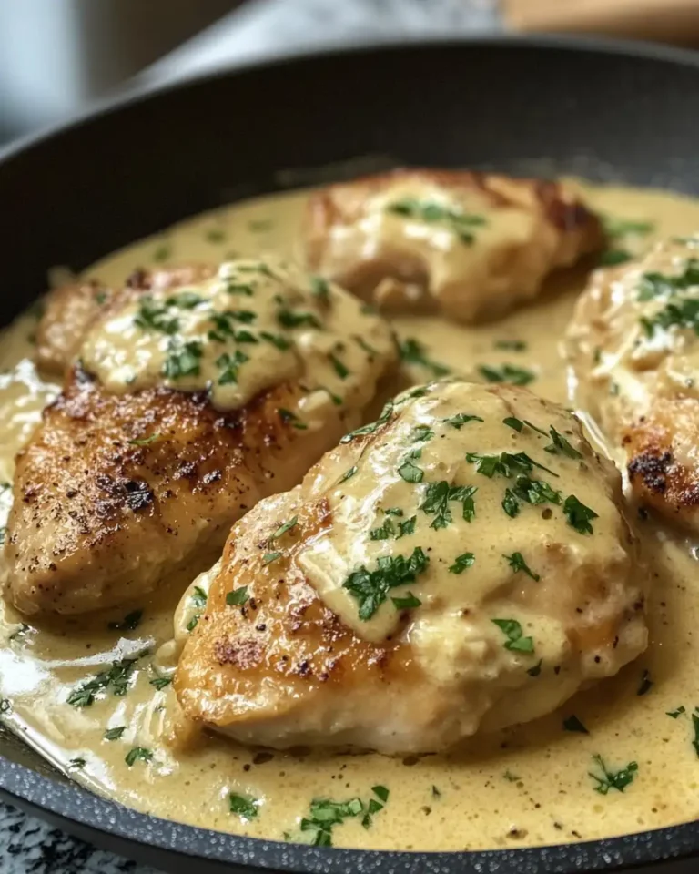 Irresistible Irish Chicken in Whiskey Cream Sauce Recipe - Featured Image