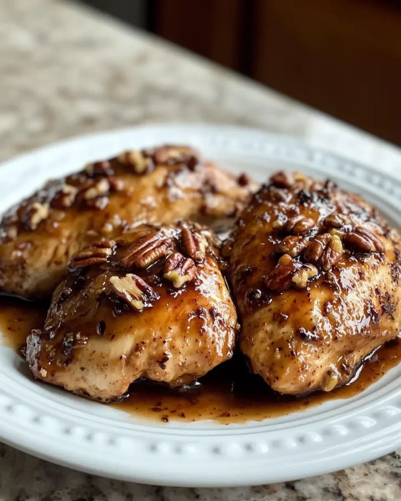 Irresistible Maple Bourbon Pecan Chicken Recipe That Will Wow Your Taste Buds - Featured Image