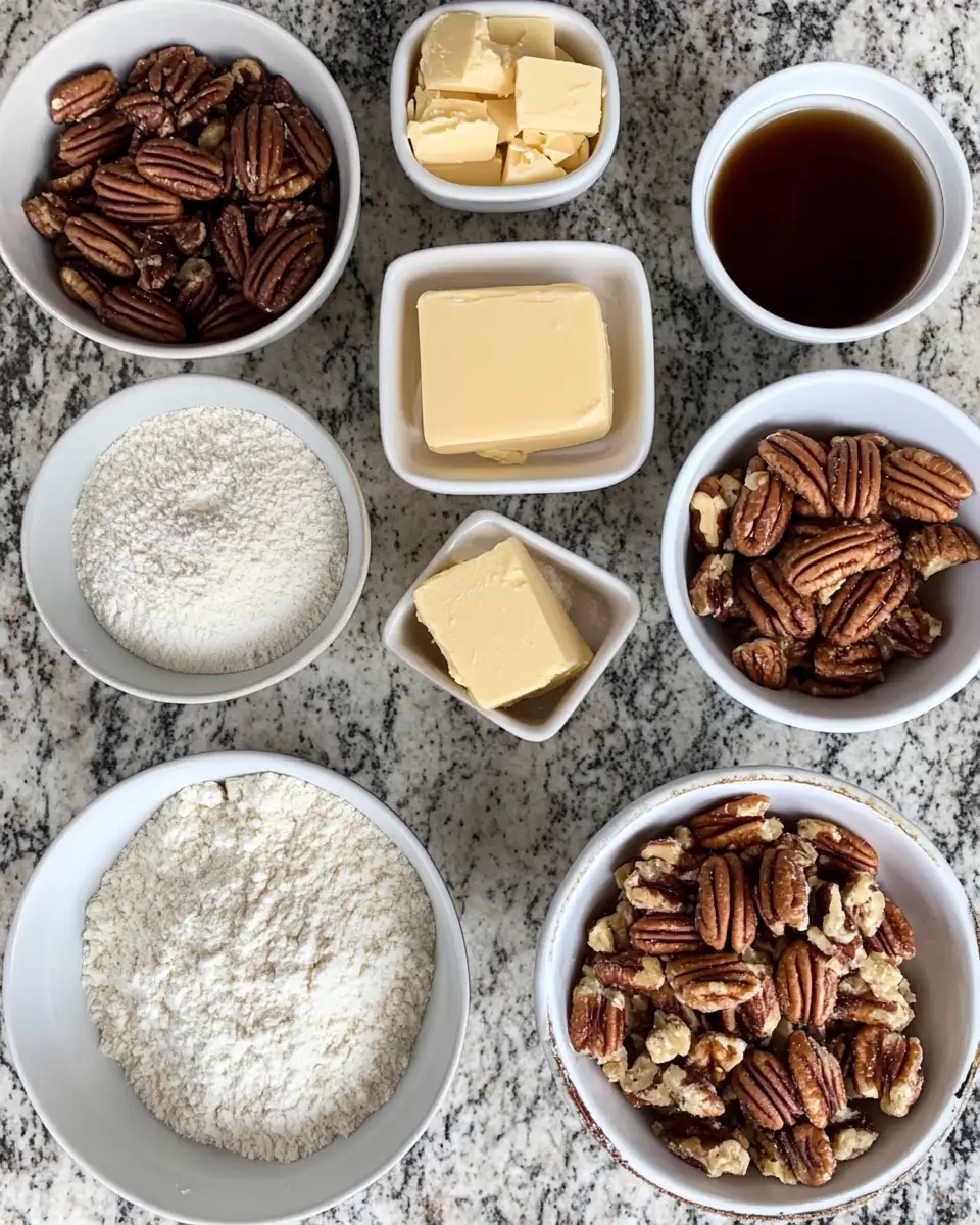 Ingredients for Irresistible Maple Pecan Pie Stuffed Cookies You Have to Try