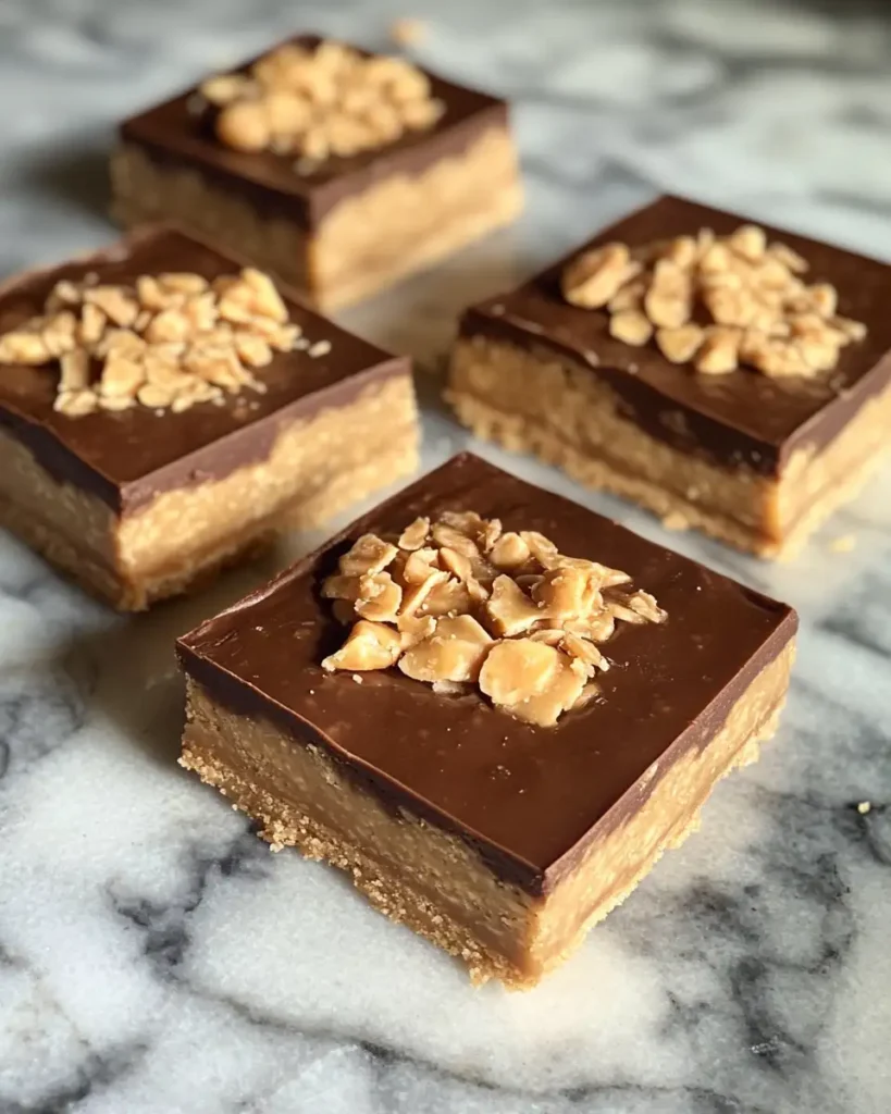 Irresistible No Bake Peanut Butter Bars You Can Make in Minutes - Featured Image