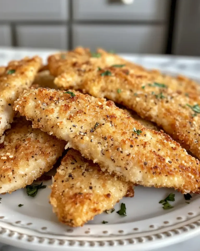 Oven-Baked Crispy Parmesan Chicken Tenders That Will Wow Your Taste Buds - Featured Image