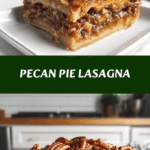 Pecan Pie Lasagna: A Sweet Delight! 🥧✨