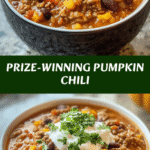 Prize-Winning Pumpkin Chili 🎃🌶️