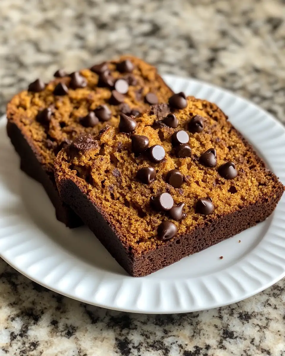 Final dish - Irresistible Pumpkin Bread with Chocolate Chips You Have to Try