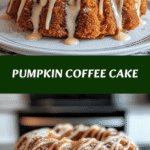 Irresistible Pumpkin Coffee Cake ☕️🎃