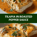 Flavorful Tilapia in Roasted Pepper Sauce That Will Delight Your Taste Buds