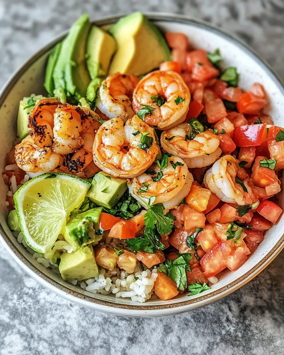 Fresh and Flavorful Zesty Lime Shrimp and Avocado Salad Recipe - Featured Image